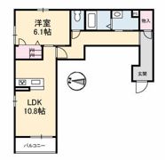 グランベレオ今津の間取り画像