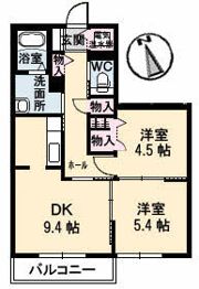パークハイム高須IIの間取り画像