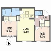 ベレオ中島田の間取り画像