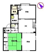 バリュージュRYO A棟の間取り画像