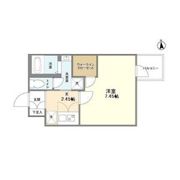 ウェルスクエア京都西陣WESTの間取り画像