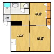 カーサボナール A棟の間取り画像