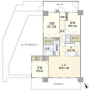 バースシティ溝の口WESTの間取り画像