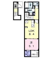 K．F．K．アルバ twoの間取り画像