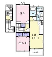 クレメントCの間取り画像
