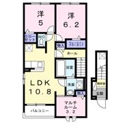 アンソレイユもみじ山の間取り画像