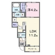 ムゲットの間取り画像