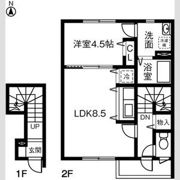 Breeze漆山の間取り画像