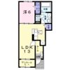 大里町アパート(028034901)の間取り画像