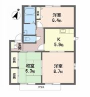 リバーサイド忠岡の間取り画像