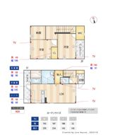 リヴァージュ・ディアス B棟の間取り画像