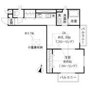 ベルコートアネックスの間取り画像