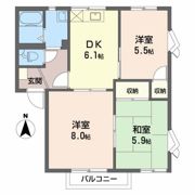 フレグランス五反田パレス Aの間取り画像