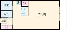 サンタクロスBの間取り画像
