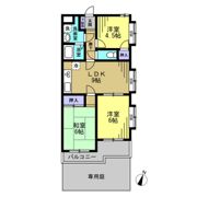 メゾンリヴィエールⅡの間取り画像