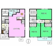 アーデルガルテン ガーベラ(二階建)の間取り画像