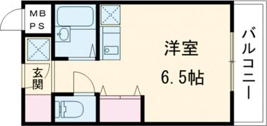 サンフェイム黒田の間取り画像