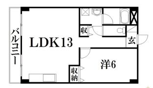 エムケー木戸の間取り画像