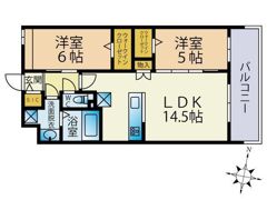 ビーコンヒル田島の間取り画像