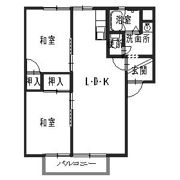 コーポ松下の間取り画像
