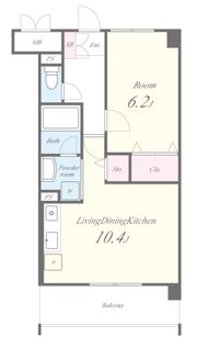 コージーコートの間取り画像