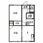 フレグランス白浜の間取り画像