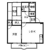 フレグランス静香の間取り画像