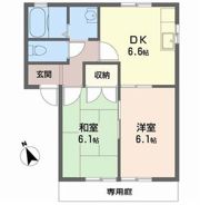 フレグランス竹ケ端の間取り画像