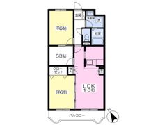 Estate山王の間取り画像