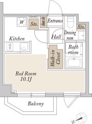 ORSUS新江古田の間取り画像