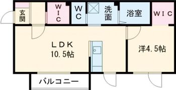 レオニール千歳の間取り画像