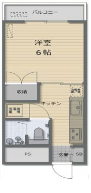 ヒルズ青葉の間取り画像