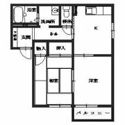 ポワッソン・ルージュの間取り画像