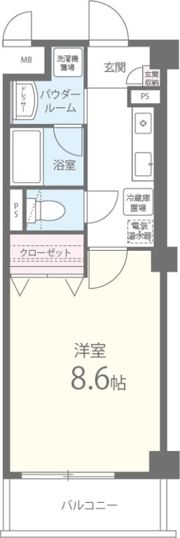 コーラルパレスの間取り画像