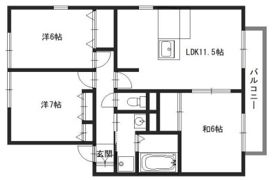 アベニュー御立Bの間取り画像