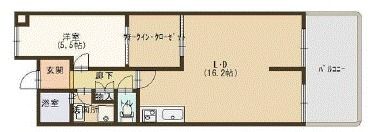 シャトー三木の間取り画像