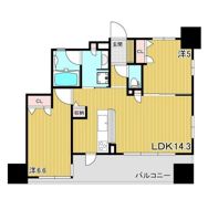 エスリード姫路の間取り画像