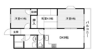 ルネシャルトBの間取り画像