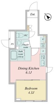 LiveFlat門前仲町の間取り画像
