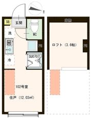 ソラニア上井草の間取り画像