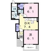 クレール エスプアールの間取り画像