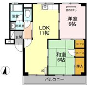 大林マンションの間取り画像