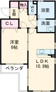 ファミーユ八光の間取り画像