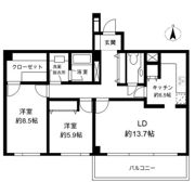 ブルグ池田山の間取り画像