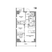 BPRレジデンス東日暮里の間取り画像