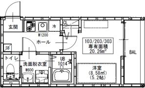 GRADUS鶴ヶ島Ⅱの間取り画像