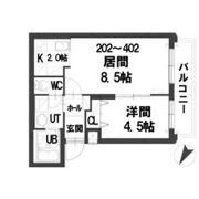 グランメールクラッセ13の間取り画像