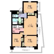 メルヴェーユ調布の間取り画像