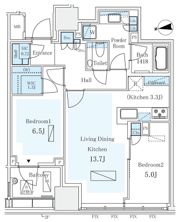 パークコート ザ・三番町ハウスの間取り画像