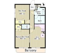 ヴェルドミール白糸台の間取り画像